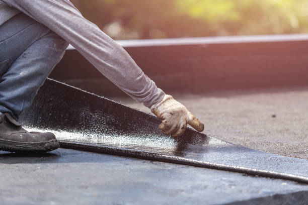 Professional Basement Waterproofing technician working in Somerset, IN